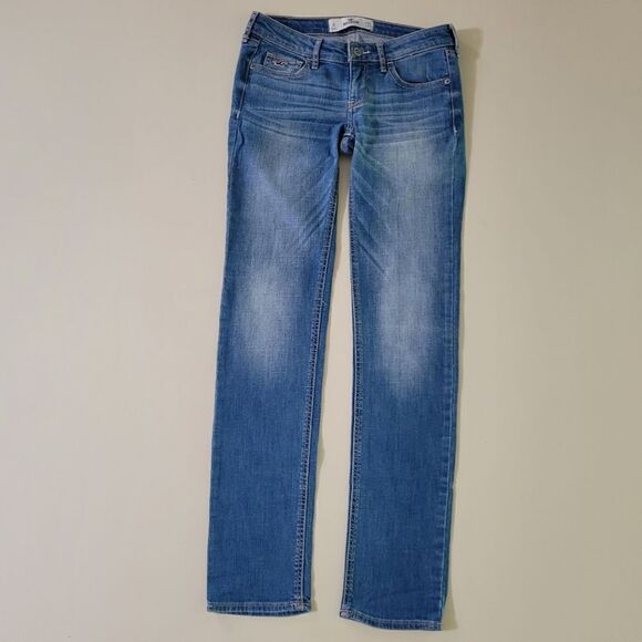 Hollister Women's Blue Skinny Leg Denim Jeans - Picture 3 of 12